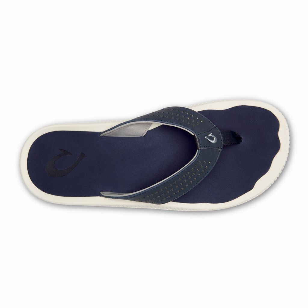 Sandalias Olukai Ulele - Chanclas Hombre Azules 20930-241